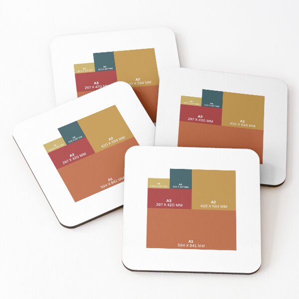 Item preview, Paper Sizes A1, A2, A3, A4, A5 - Architect Gift designed and sold by SLGA-Designs.