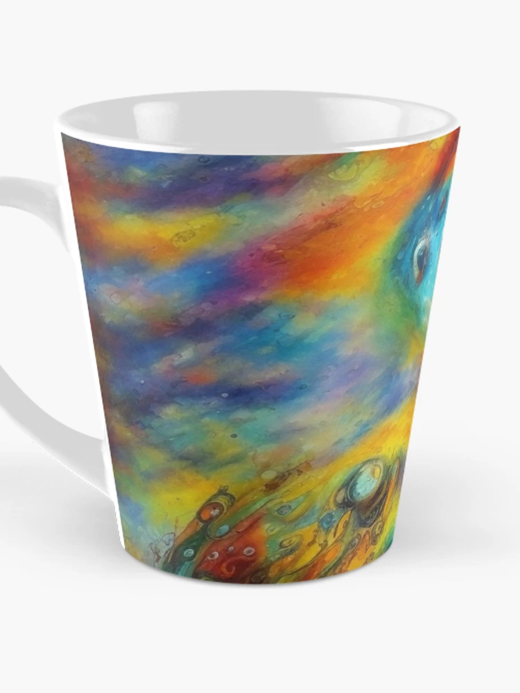 Thumbnail 3 of 4, Coffee Mug, Abstract Colorful Design designed and sold by Rell1970.