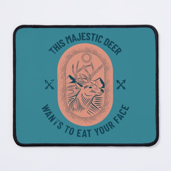 Item preview, This Majestic Deer Eats Faces! designed and sold by Battle-Dad-Tees.