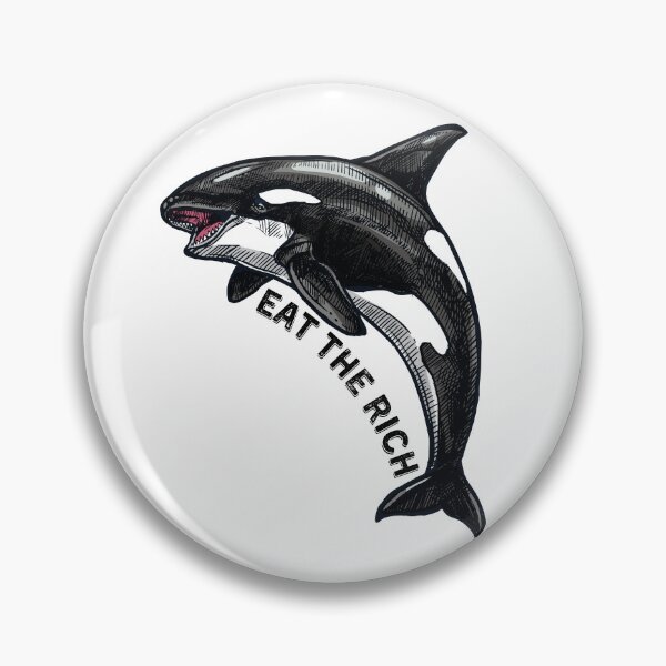 Item preview, Orca Eat the Rich designed and sold by toadsforall.