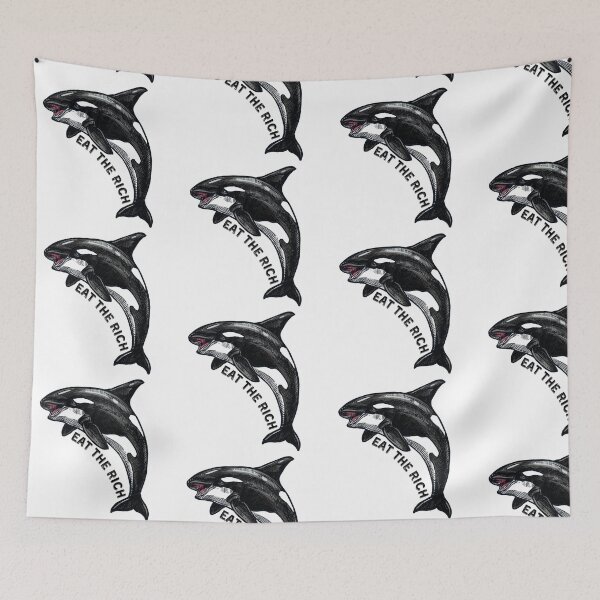 Item preview, Orca Eat the Rich designed and sold by toadsforall.