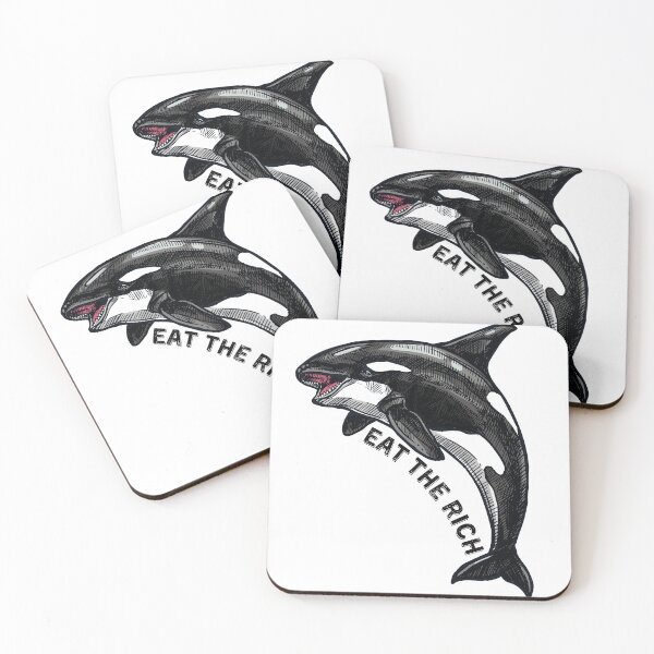 Item preview, Orca Eat the Rich designed and sold by toadsforall.