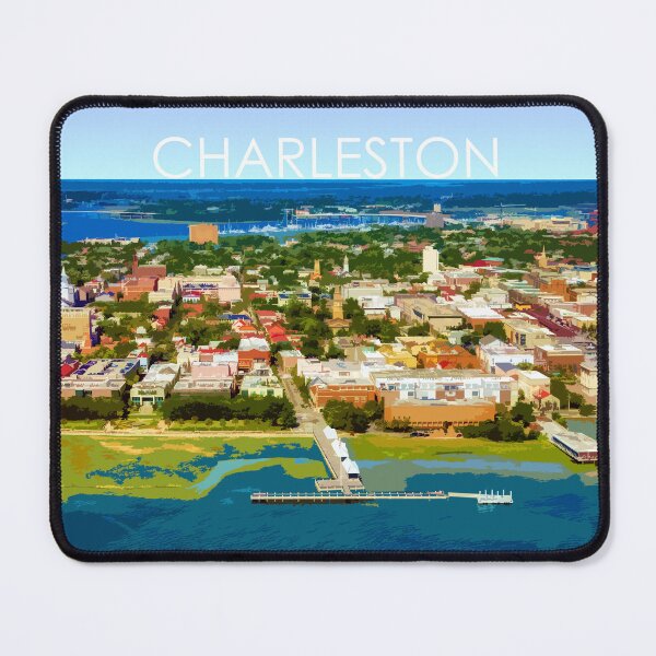 Item preview, Charleston, South Carolina, USA, Print designed and sold by summattodraw.