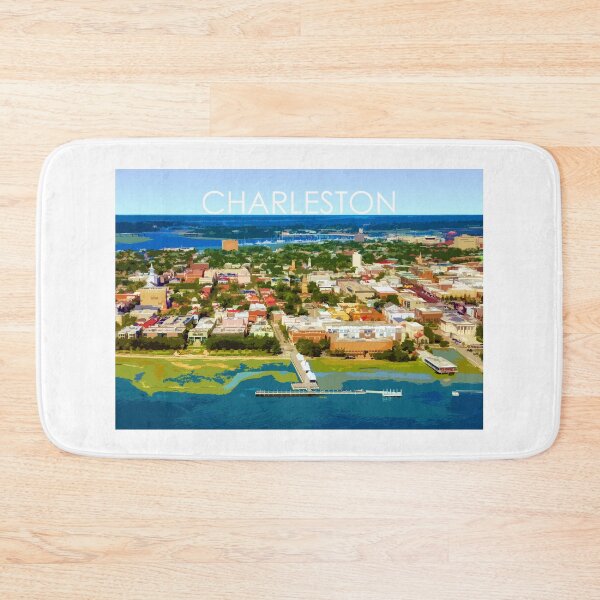 Item preview, Charleston, South Carolina, USA, Print designed and sold by summattodraw.