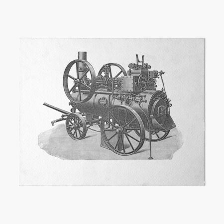 Ancient steam machine #steampunk #steampunkstyle #steampunkfashion #steampunkclothing #Cyberpunk #Dieselpunk #Fantasy #ScienceFiction #Ancientsteammachine #Ancient #steam #machine #steammachine Art Board Print