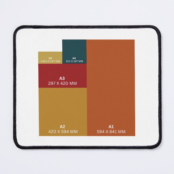 Item preview, Copy of Paper Sizes A1, A2, A3, A4, A5 - Architect Gift designed and sold by SLGA-Designs.