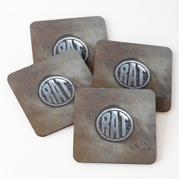 Item preview, Rat Rod custom car emblem designed and sold by Atom-Store.