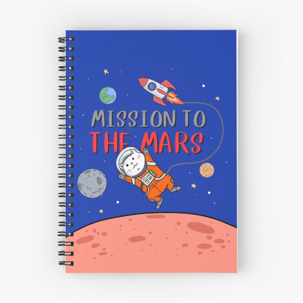Item preview, Space Cats mission to the mars designed and sold by jiamthings.