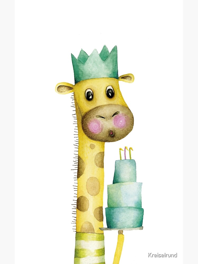 Georgie Giraffe DIY Cake Kit - Safari Animal Birthday Cake – Clever Crumb
