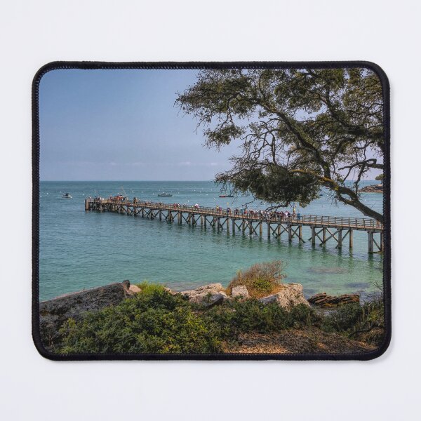 Item preview, The Pier at Plage des Dames designed and sold by Viv Thompson Photography .