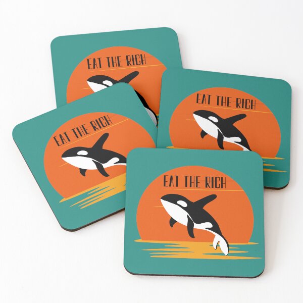 Item preview, Orca Eat the Rich designed and sold by toadsforall.