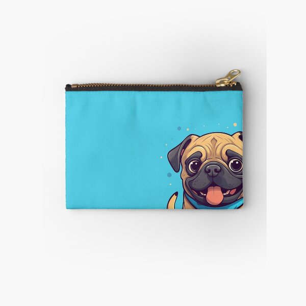 Item preview, Happy Pug Surfer designed and sold by Dog Lover.