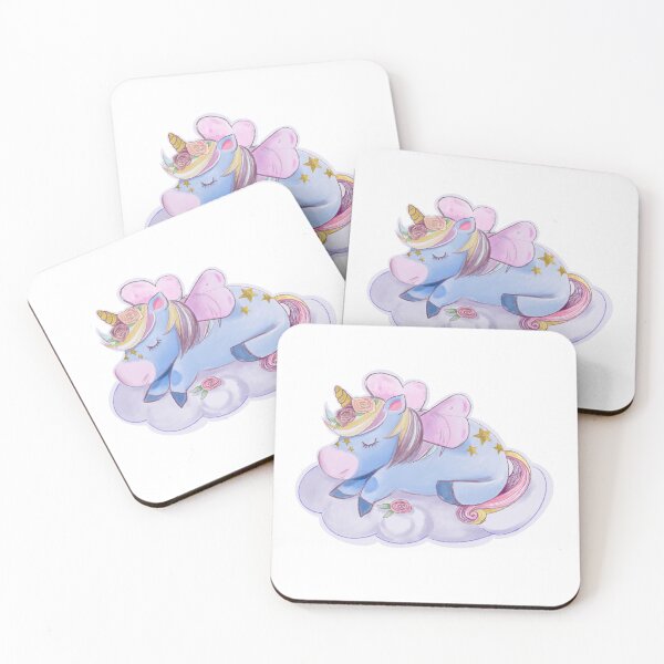 Item preview, Unicorn napping  designed and sold by lilbitwhimsy.