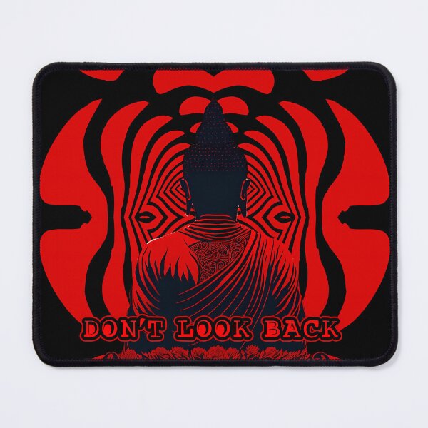Item preview, Don't look back buddha designed and sold by ZenStickConcept.