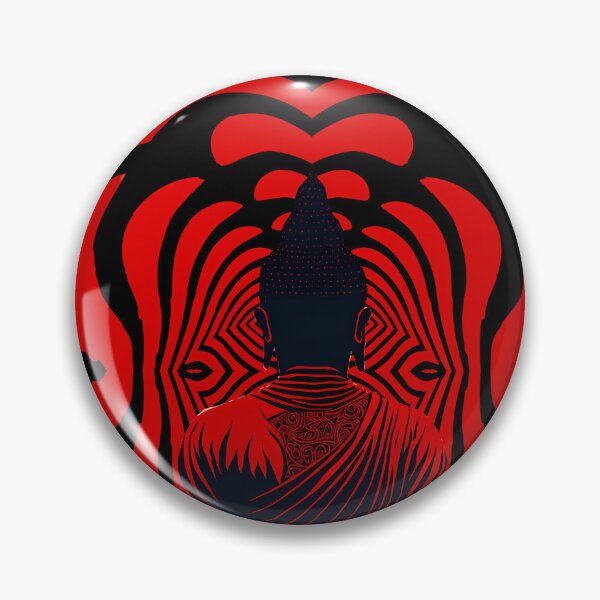 Item preview, Don't look back buddha designed and sold by ZenStickConcept.