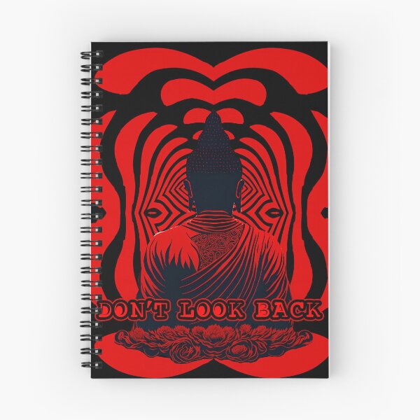Item preview, Don't look back buddha designed and sold by ZenStickConcept.