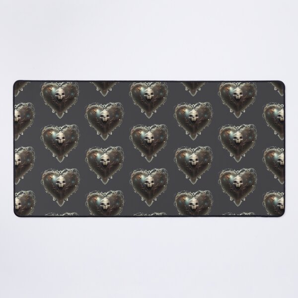 Item preview, Skull Heart designed and sold by Digiheart.