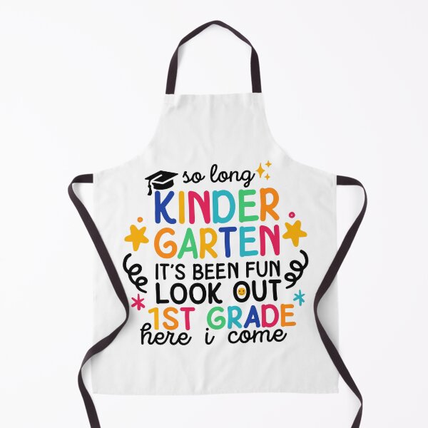 Item preview, So Long Kindergarten It's Been Fun Look Out 1st Grade Here I Come designed and sold by simmoredsign.