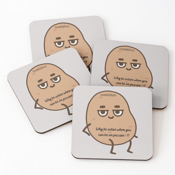 Item preview, mmhhhm Why be active when you can be on passive?! designed and sold by DeOvShop.