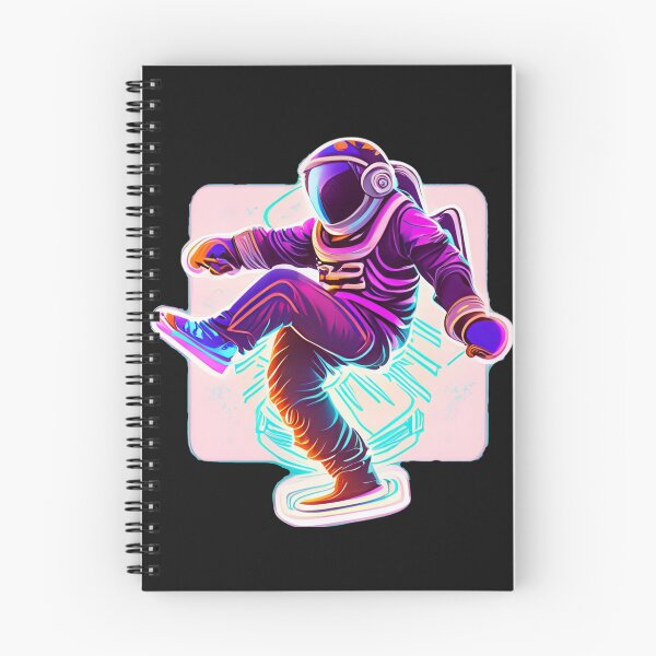 Item preview, tanzender dancing Astronaut cyberpunk designed and sold by Finity Atelier.