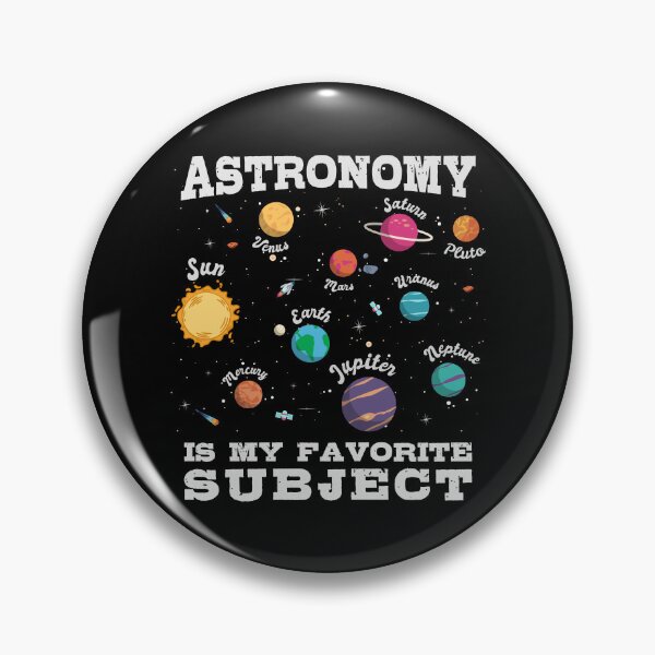 Item preview, Astronomy is my favorite subject, Solar System Planets designed and sold by HandicraftArt.