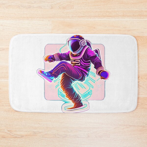 Item preview, tanzender dancing Astronaut cyberpunk designed and sold by Finity Atelier.