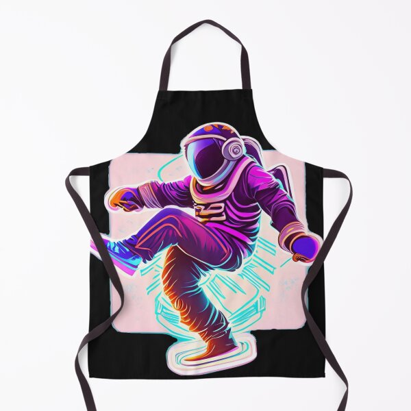 Item preview, tanzender dancing Astronaut cyberpunk designed and sold by Finity Atelier.