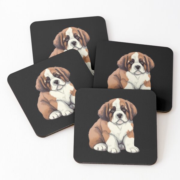 Item preview, Puppy St Bernard Sticker Collection 003 designed and sold by PlanetArchive.