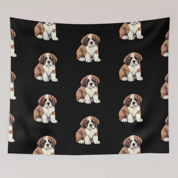 Item preview, Puppy St Bernard Sticker Collection 003 designed and sold by PlanetArchive.