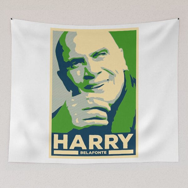 Item preview, Jamaica Icons Harry Belafonte HOPE Famous Jamaican Singer designed and sold by ClothildeChagn.