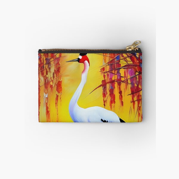 Item preview, Red Crowned Crane at Sunset designed and sold by Ameiva-Apparel.