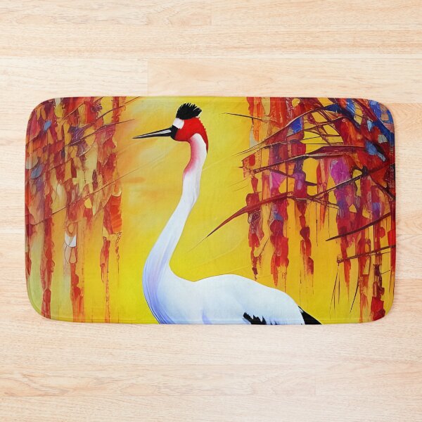 Item preview, Red Crowned Crane at Sunset designed and sold by Ameiva-Apparel.