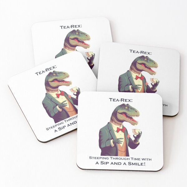 Item preview, Tea-Rex: Steeping Through Time with a Sip and a Smile! designed and sold by heringa.