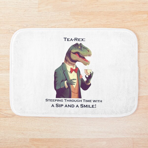 Item preview, Tea-Rex: ¡Recorriendo el tiempo con un sorbo y una sonrisa! designed and sold by heringa.