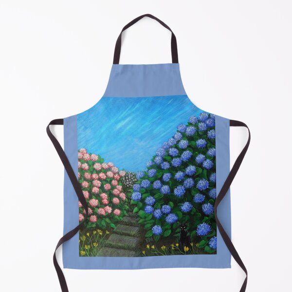 Item preview, Cat in the Hydrangeas designed and sold by PhilipHarvey.