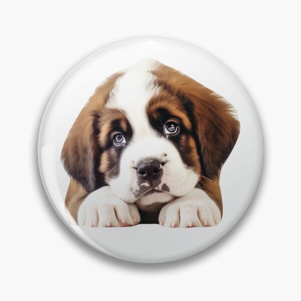Item preview,  St Bernard Puppy Sticker Collection 004 designed and sold by PlanetArchive.