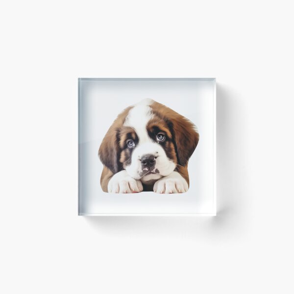 Item preview,  St Bernard Puppy Sticker Collection 004 designed and sold by PlanetArchive.