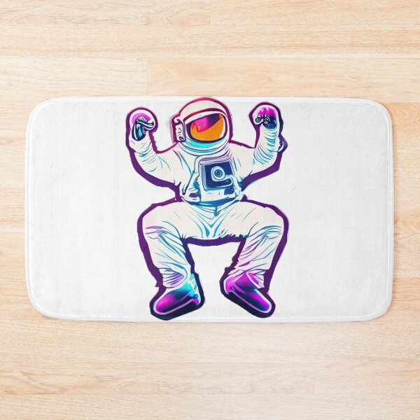 Item preview, tanzender dancing Astronaut cyberpunk 3 designed and sold by Finity Atelier.