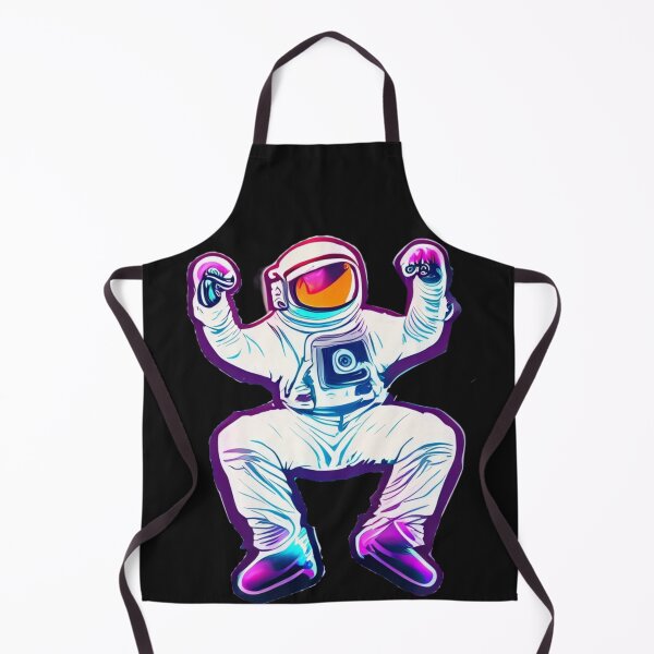 Item preview, tanzender dancing Astronaut cyberpunk 3 designed and sold by Finity Atelier.