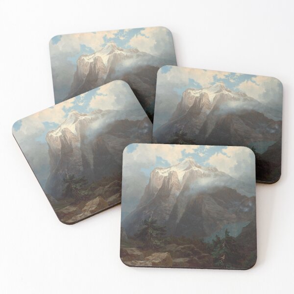 Item preview, Albert Bierstadt Mount Brewer from King's River Canyon, California designed and sold by Vintage Wall Art.