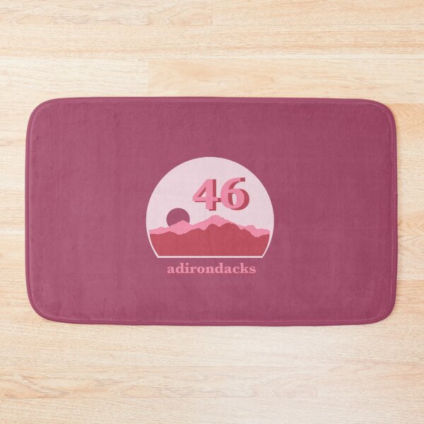 Item preview, Upstate New York Adirondack Skyline 46 High Peaks - Pink designed and sold by emilyspencer.