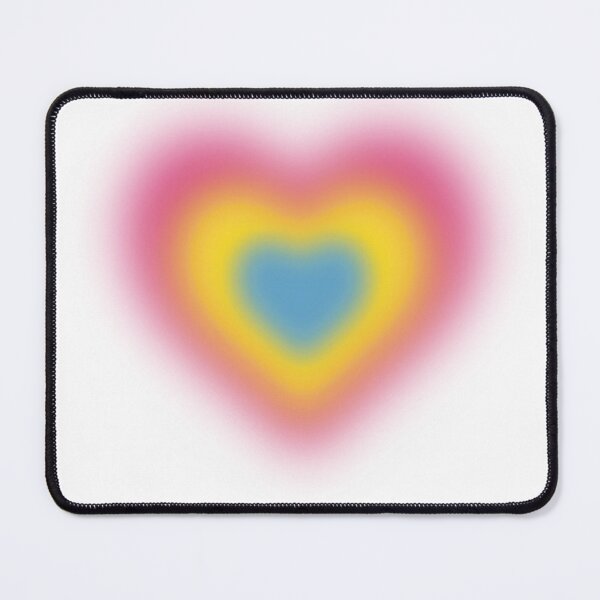 Item preview, Pansexual blurry heart designed and sold by Florvolcanica.
