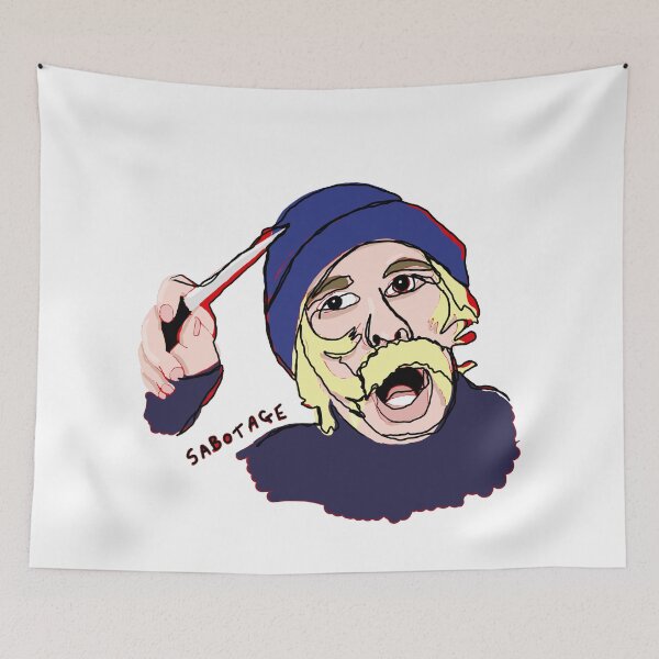 Item preview, Abstract Adam Yauch (sabotage) designed and sold by Flatbroke1.