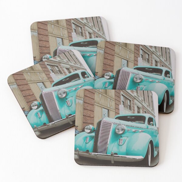 Item preview, classic car teal designed and sold by St-Lazarus.