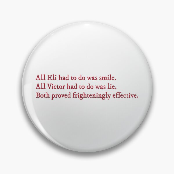 Item preview, Vicious V.E. Schwab quote designed and sold by percqbeths.