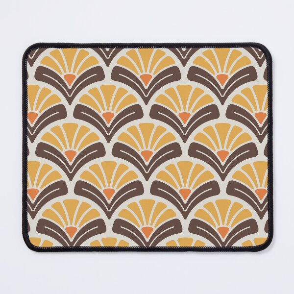 Item preview, KF 0051 F - Retro Vintage Daisy Flower Minimalist 70s Modern Geometric Floral Pattern designed and sold by KhakiFinch.