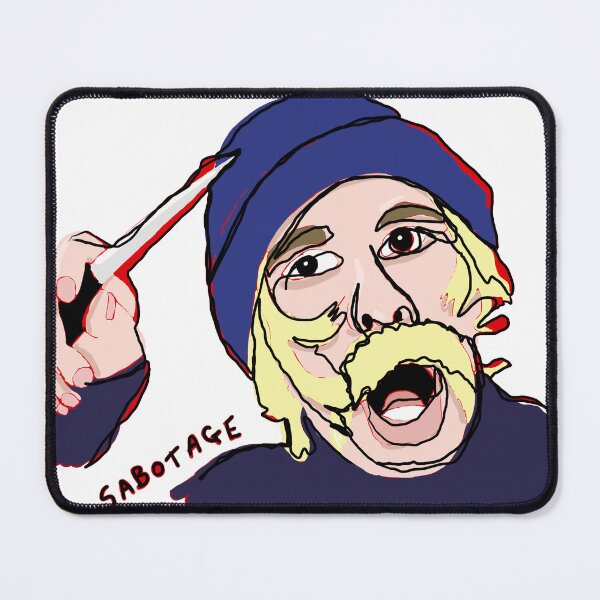 Item preview, Abstract Adam Yauch (sabotage) designed and sold by Flatbroke1.