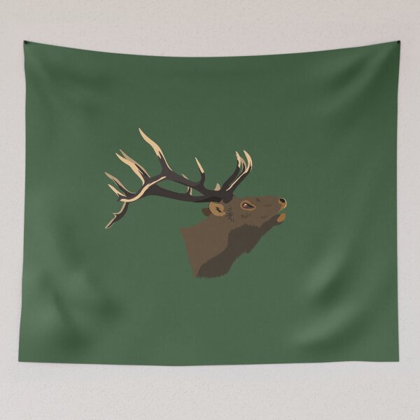 Item preview, Rocky Mountain Elk - Grazers of North America designed and sold by DesignsbyJBird.