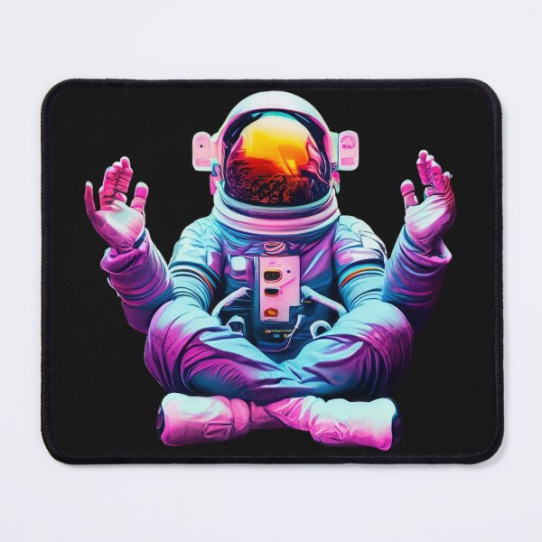 Item preview, Meditation Astronaut cyberpunk designed and sold by Finity Atelier.