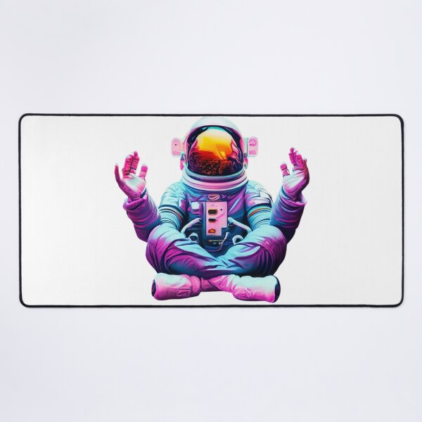 Item preview, Meditation Astronaut cyberpunk designed and sold by Finity Atelier.